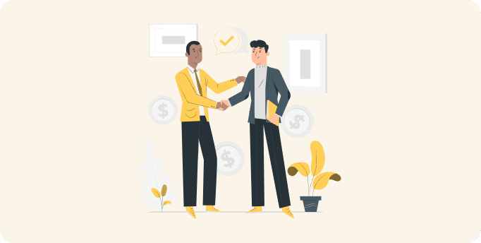 Finish and get feedback banner